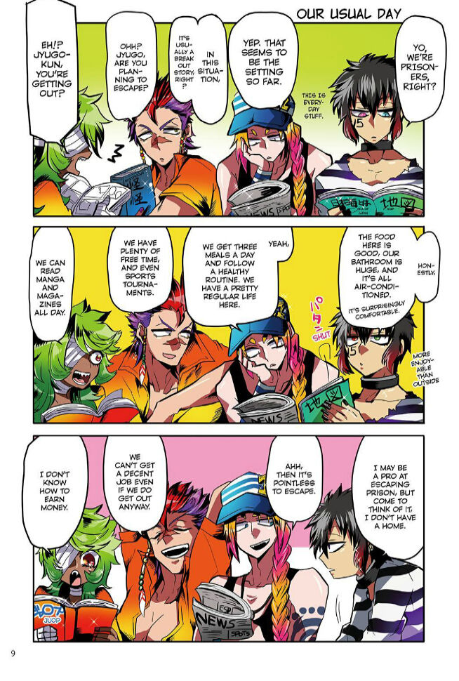 Nanbaka chapter 1 page 8