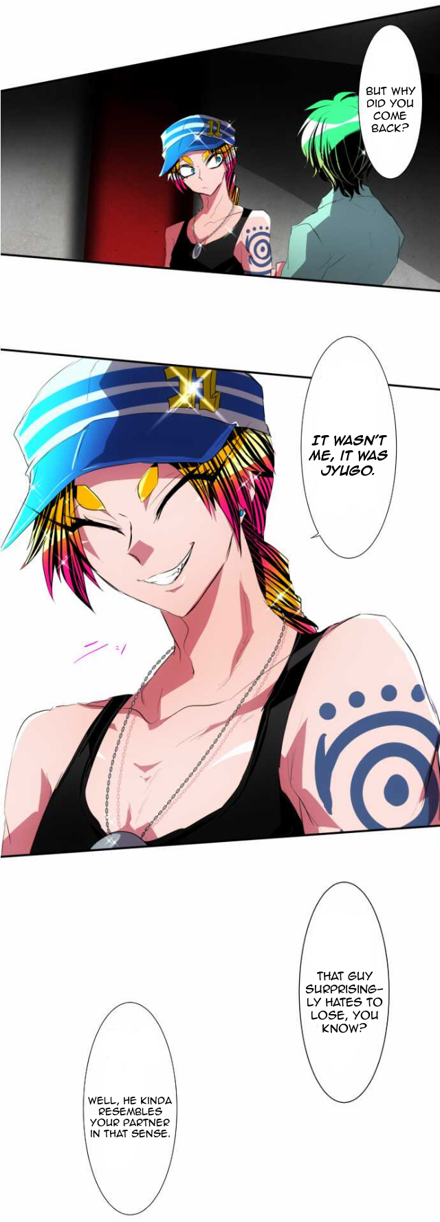 Nanbaka chapter 100 page 40