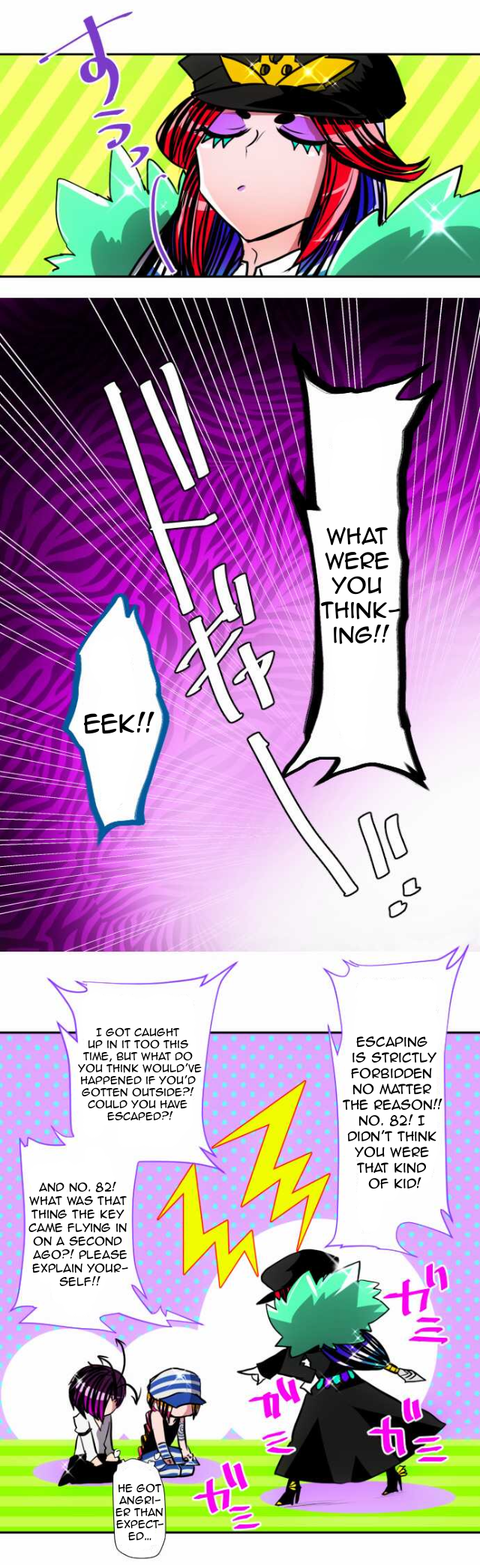 Nanbaka chapter 106 page 11