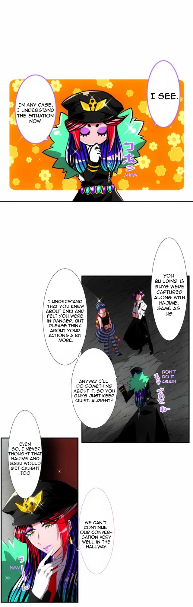 Nanbaka chapter 107 page 1