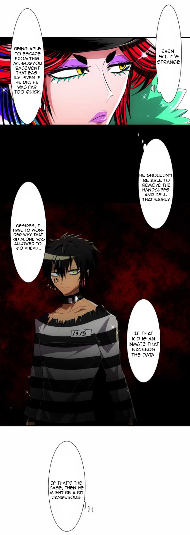 Nanbaka chapter 107 page 8