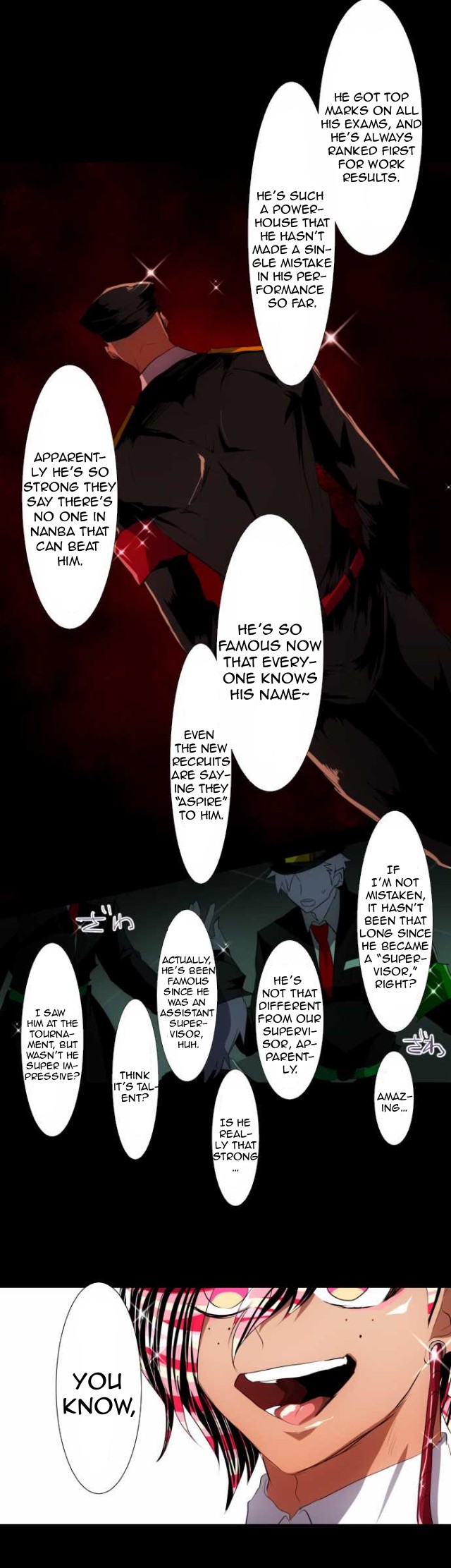 Nanbaka chapter 110 page 14