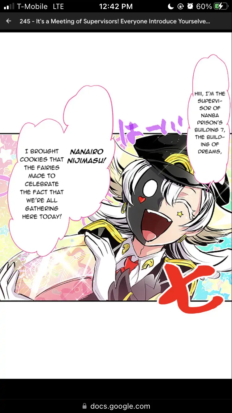 Nanbaka chapter 245 page 38