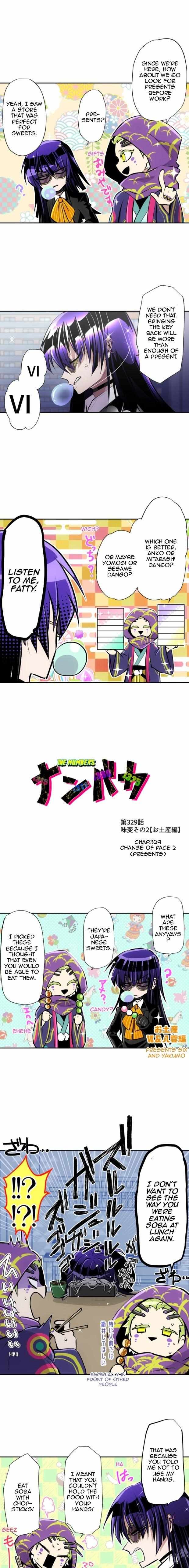 Nanbaka chapter 329 page 1