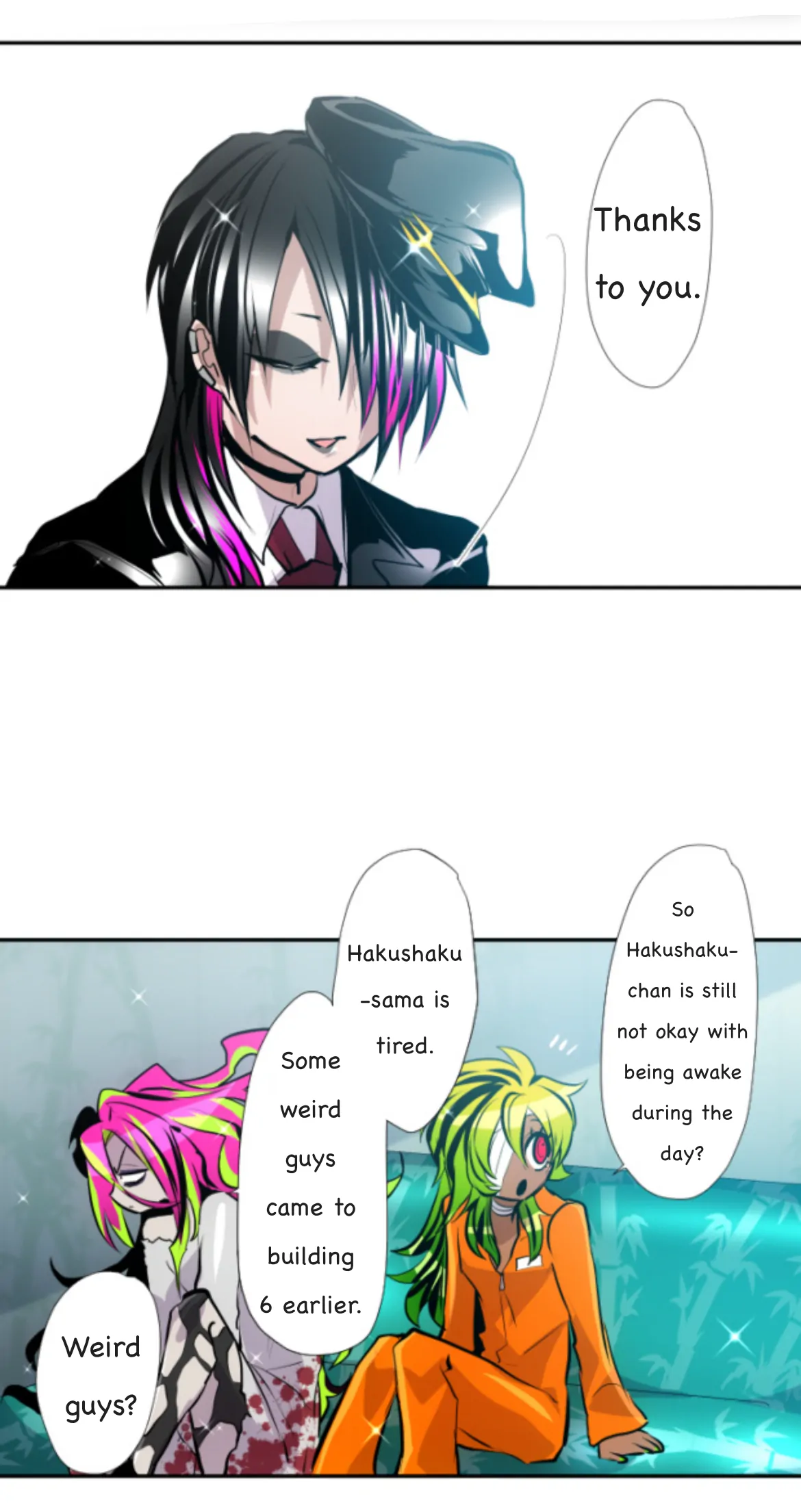Nanbaka chapter 348 page 11