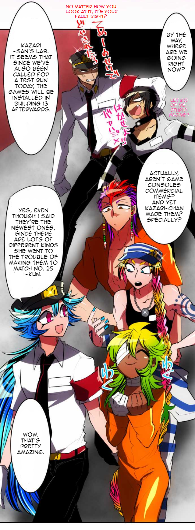 Nanbaka chapter 48 page 14