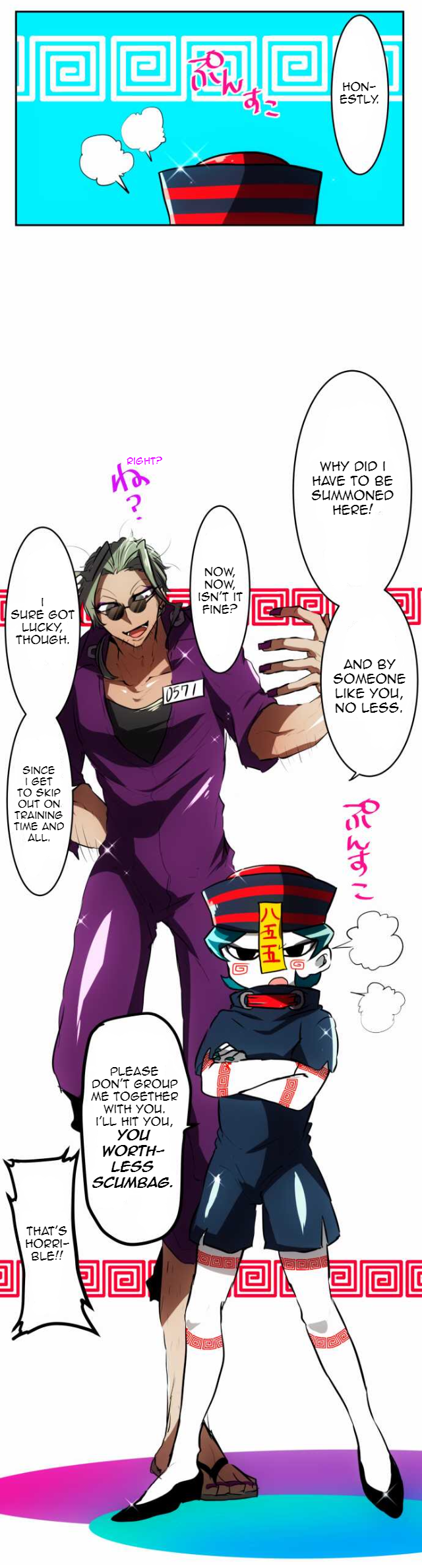 Nanbaka chapter 48 page 19