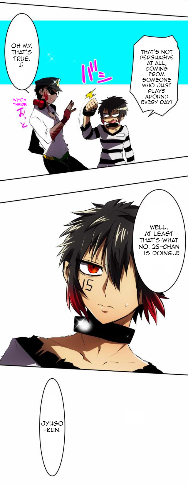 Nanbaka chapter 49 page 20