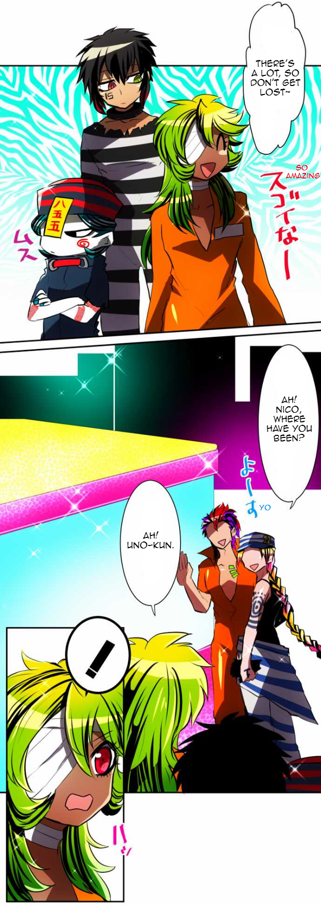 Nanbaka chapter 50 page 1