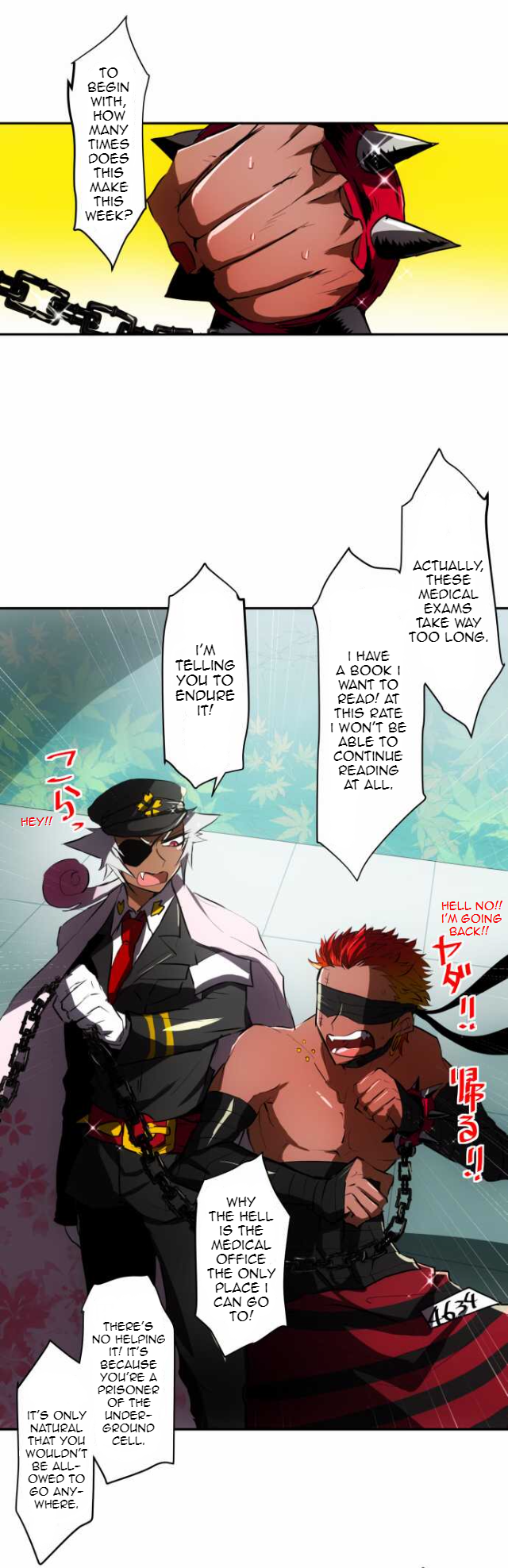 Nanbaka chapter 56 page 11