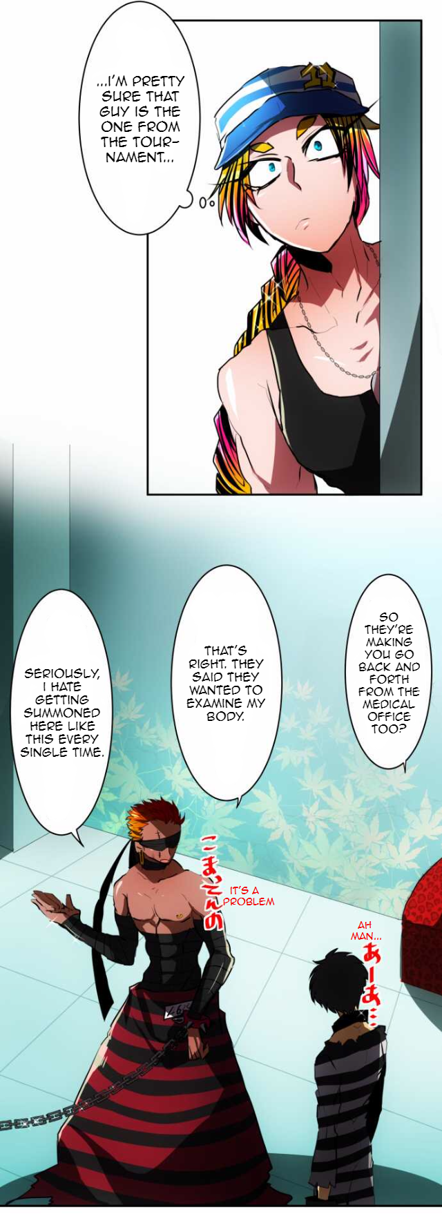 Nanbaka chapter 56 page 14