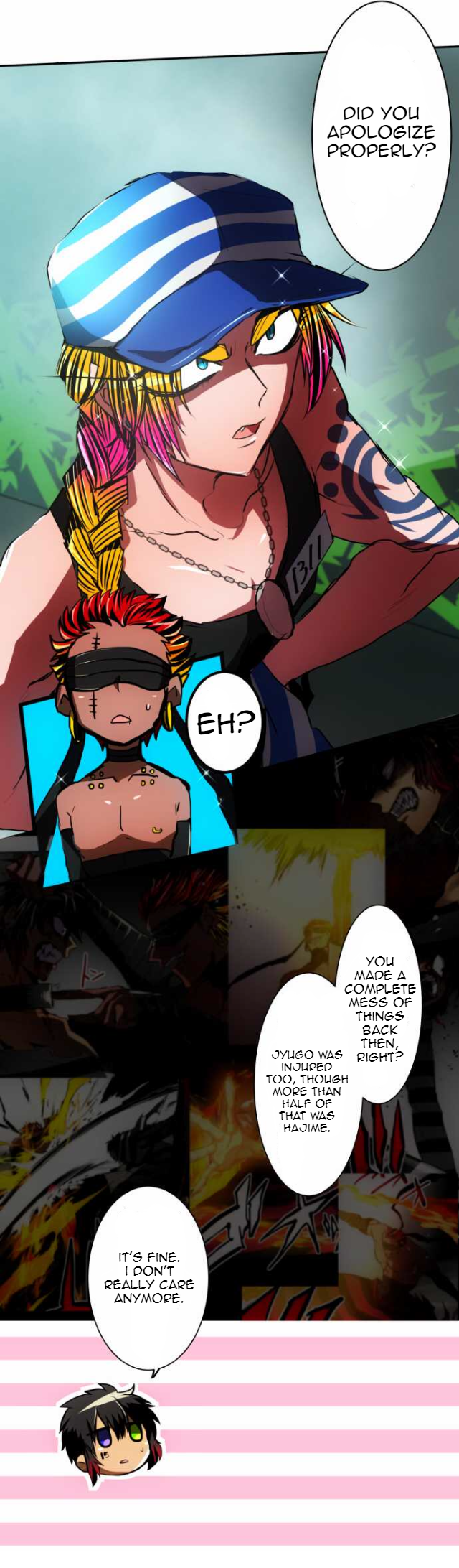 Nanbaka chapter 56 page 22