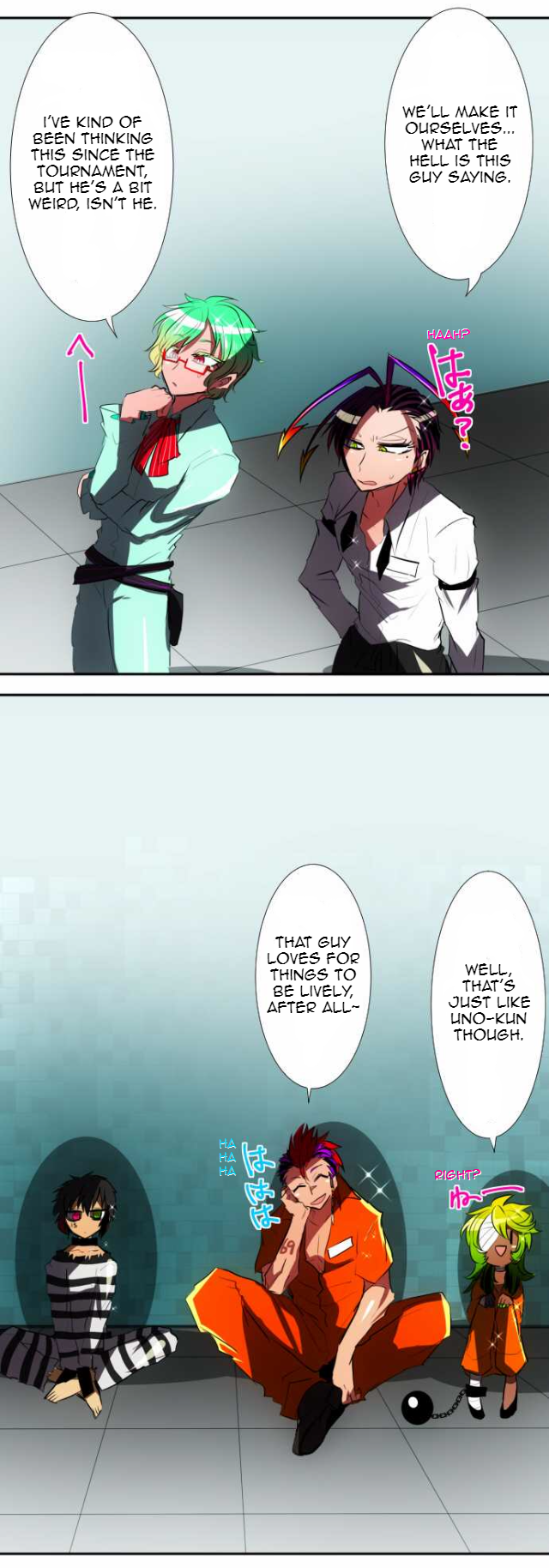 Nanbaka chapter 57 page 19