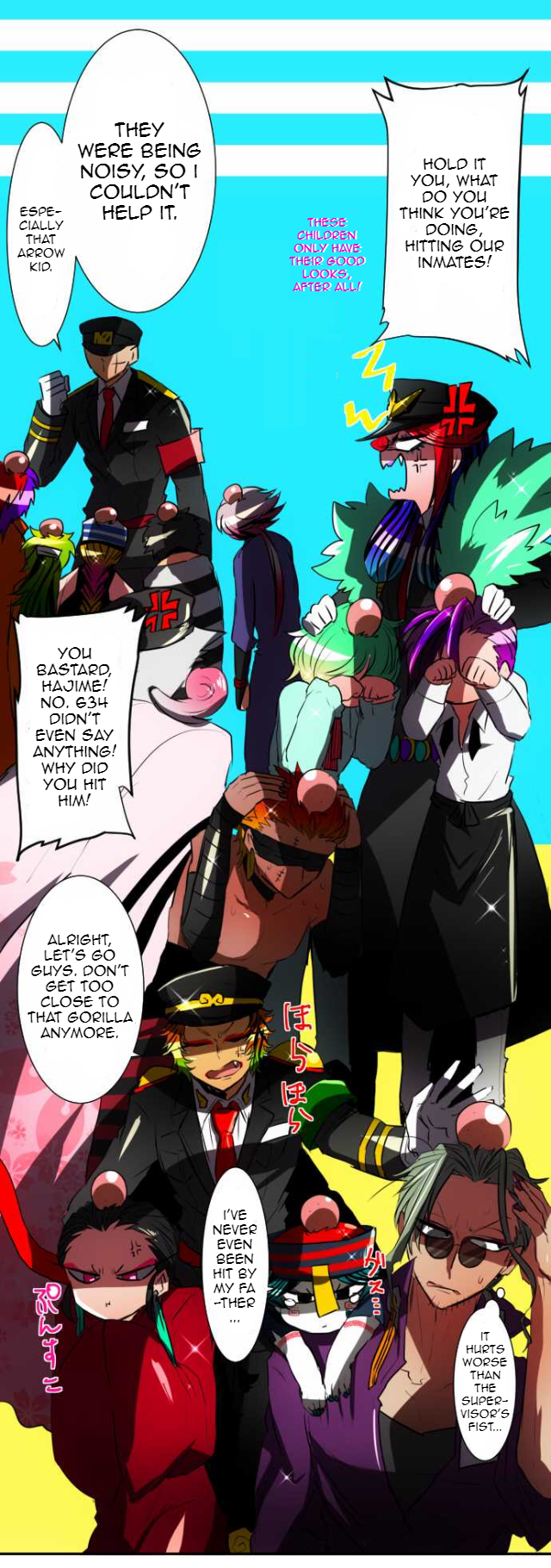 Nanbaka chapter 60 page 17