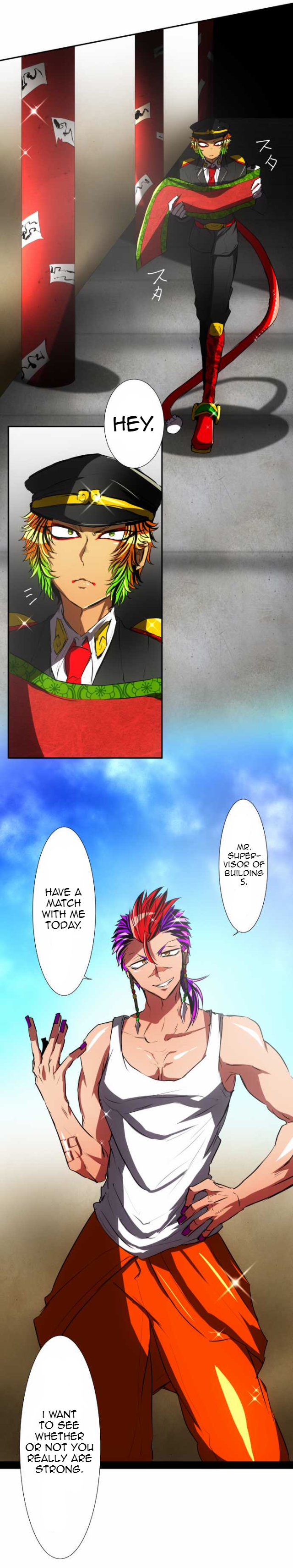 Nanbaka chapter 64 page 14
