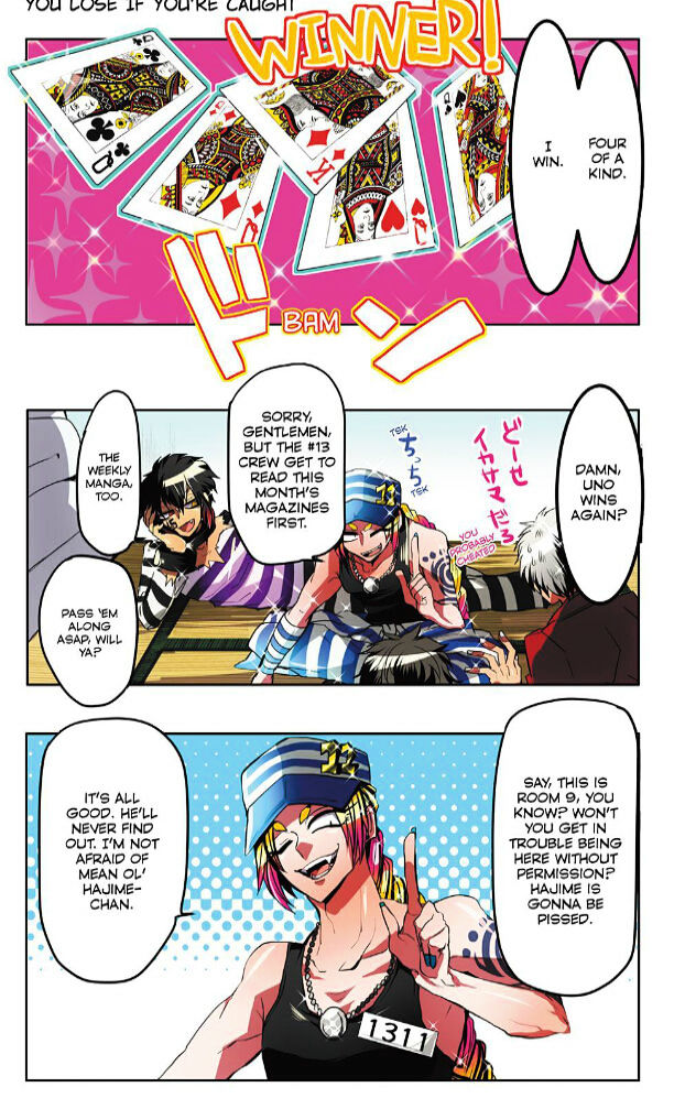 Nanbaka chapter 7 page 4