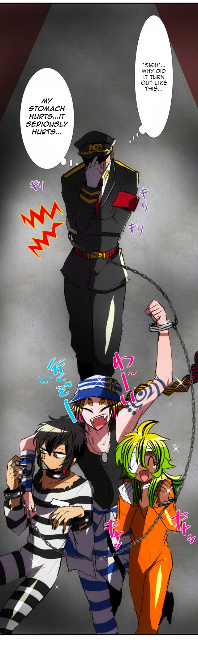 Nanbaka chapter 72 page 38