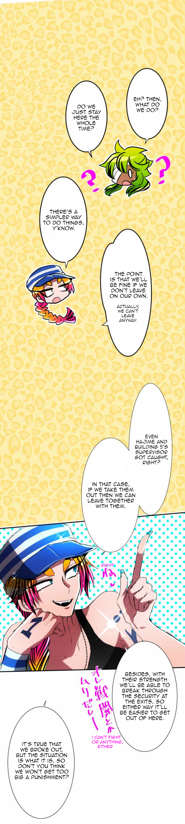 Nanbaka chapter 78 page 19