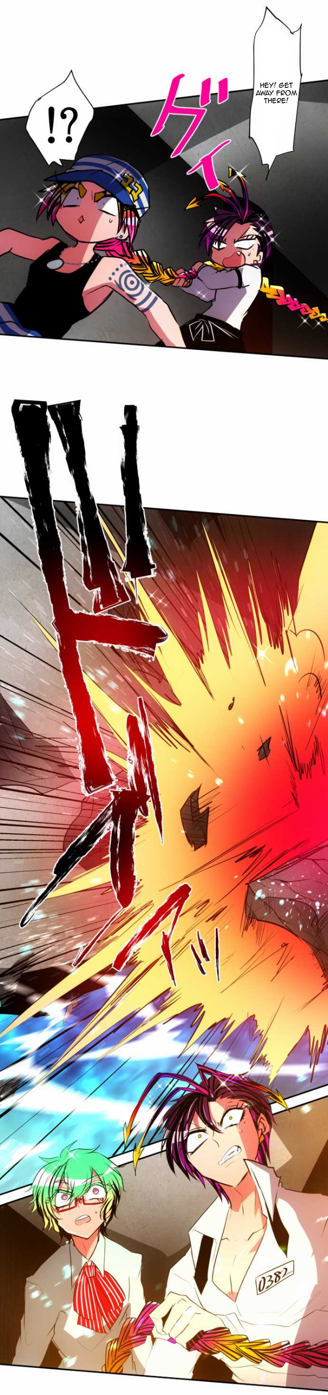 Nanbaka chapter 98 page 35