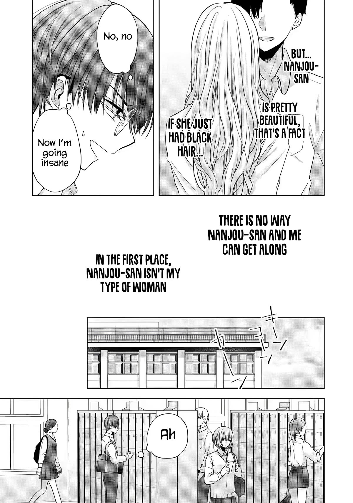 Nanjou-san Wants to Be Held by Me chapter 1 page 8