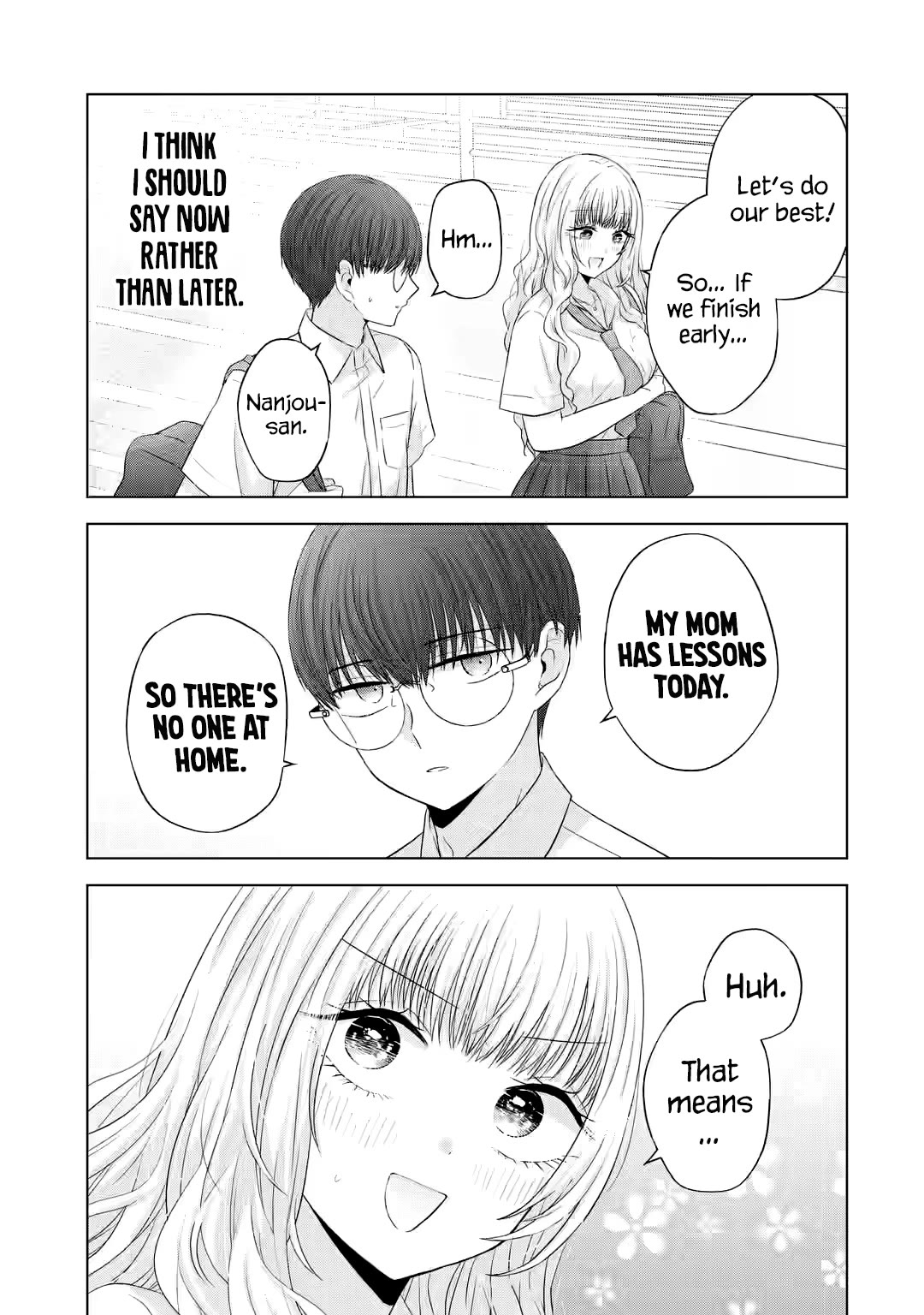 Nanjou-san Wants to Be Held by Me chapter 13 page 14