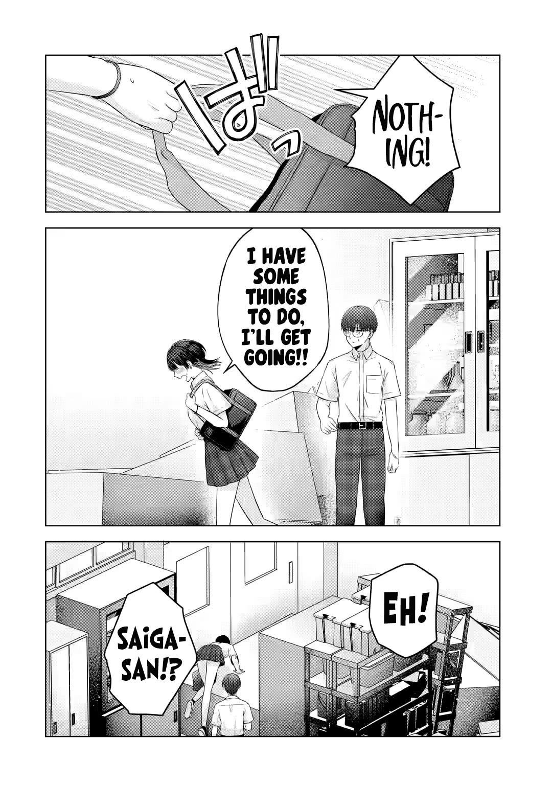 Nanjou-san Wants to Be Held by Me chapter 14 page 41