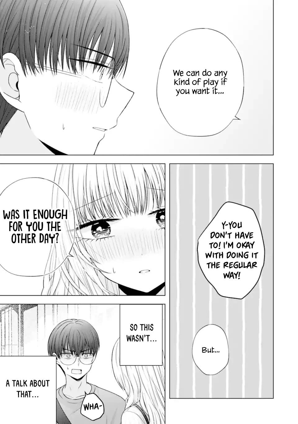 Nanjou-san Wants to Be Held by Me chapter 22 page 34