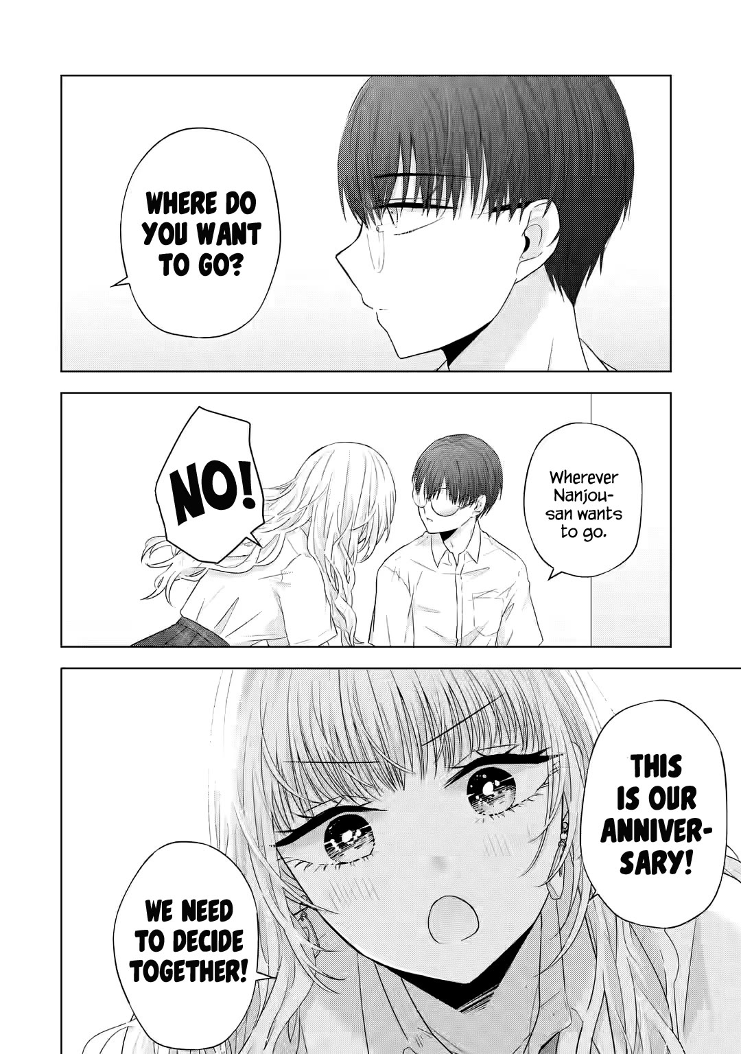 Nanjou-san Wants to Be Held by Me chapter 8 page 3