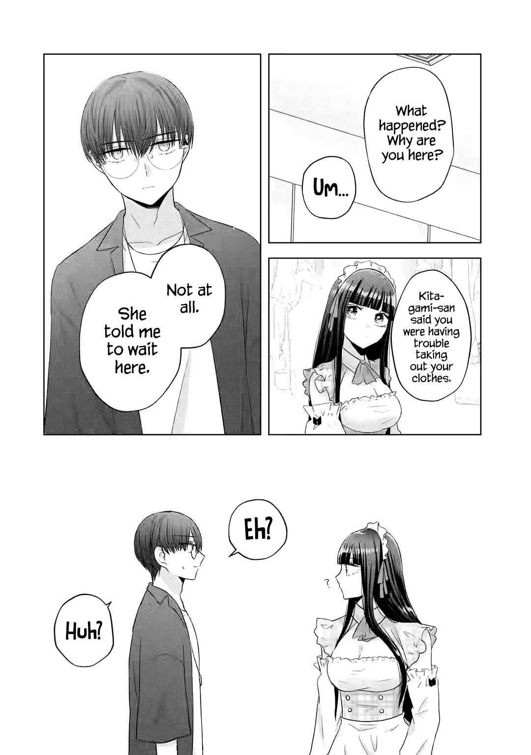 Nanjou-san Wants to Be Held by Me chapter 9 page 35