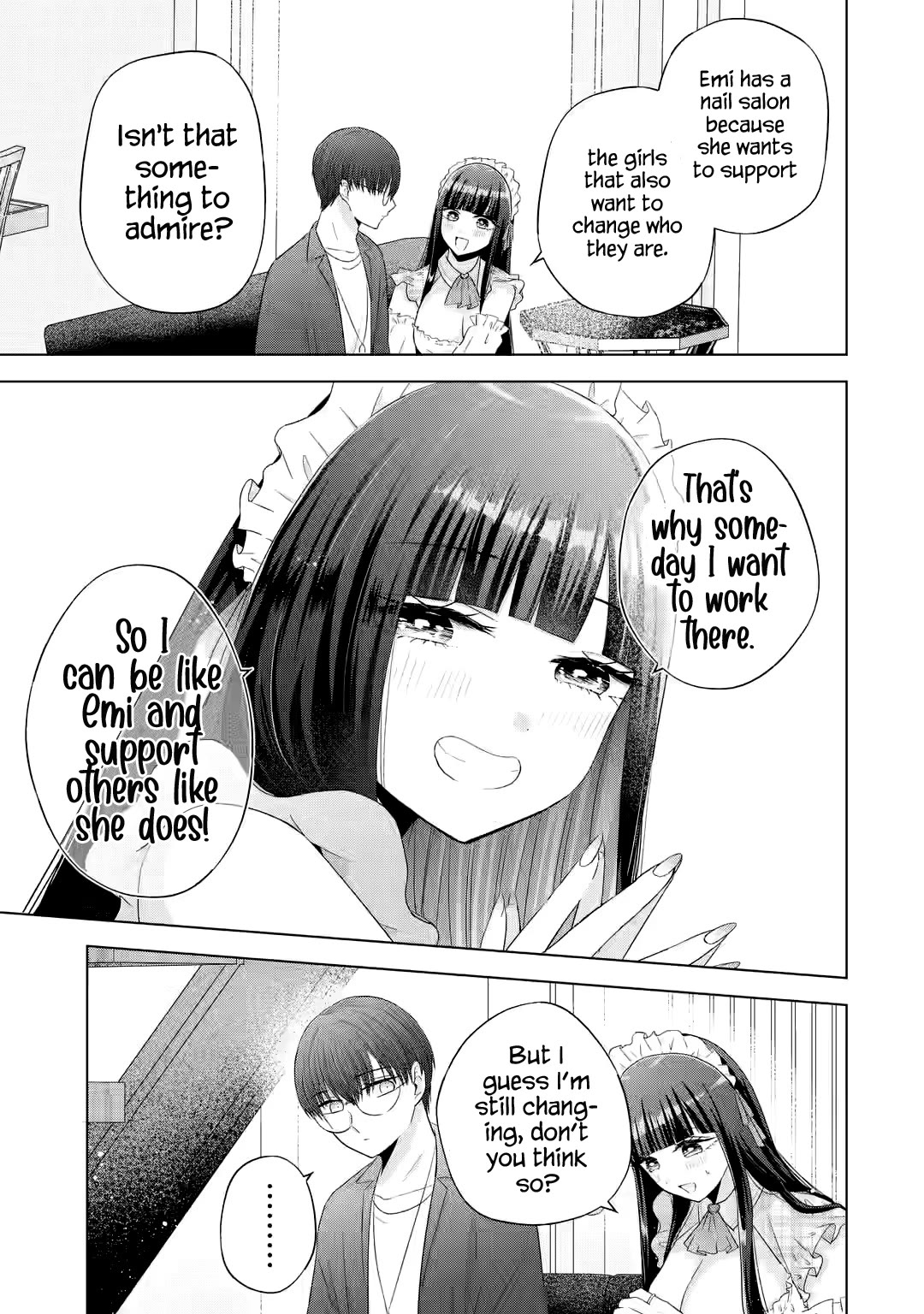 Nanjou-san Wants to Be Held by Me chapter 9 page 42