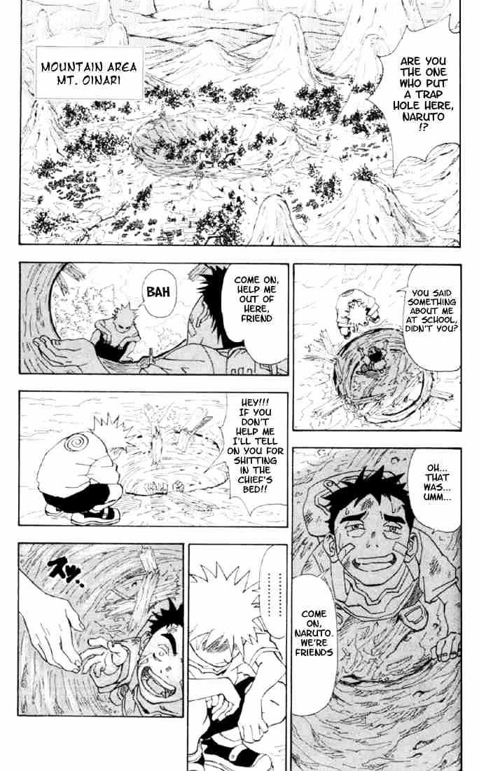 Naruto chapter 0 page 1