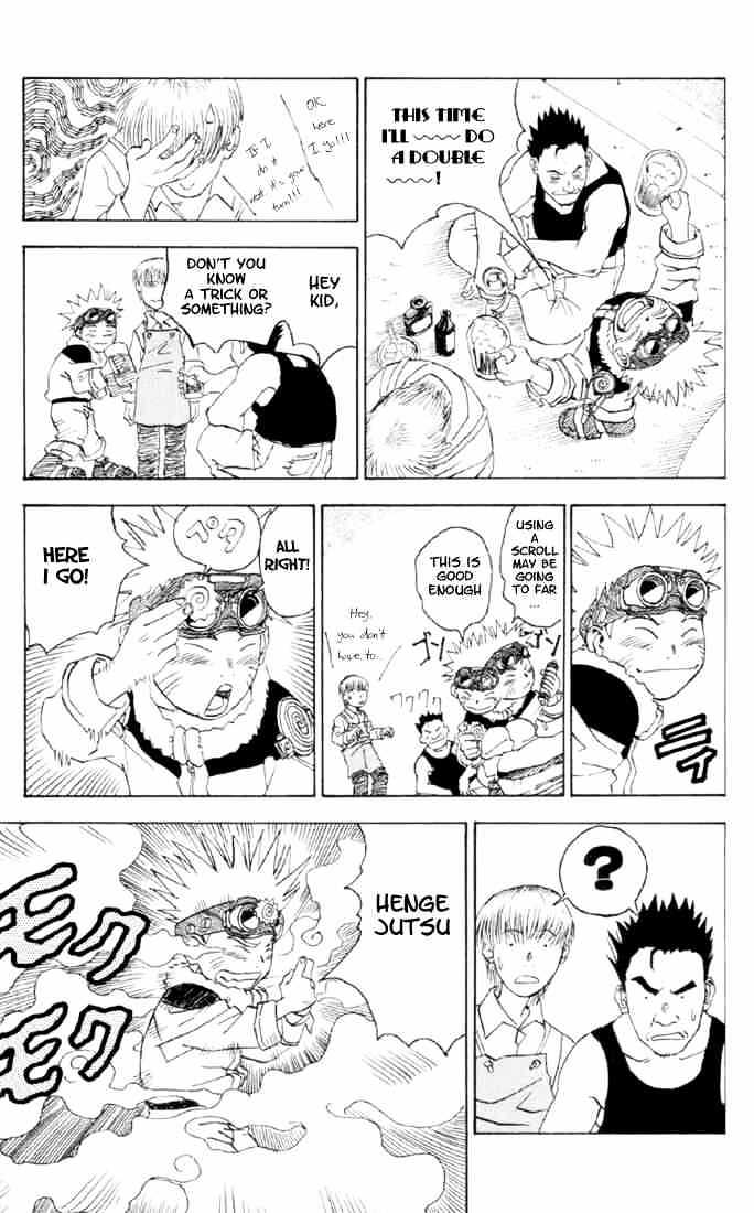 Naruto chapter 0 page 15