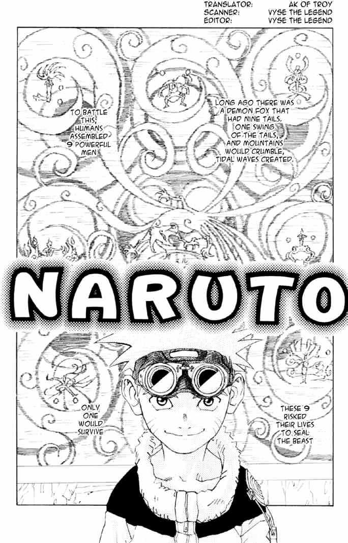 Naruto chapter 0 page 3