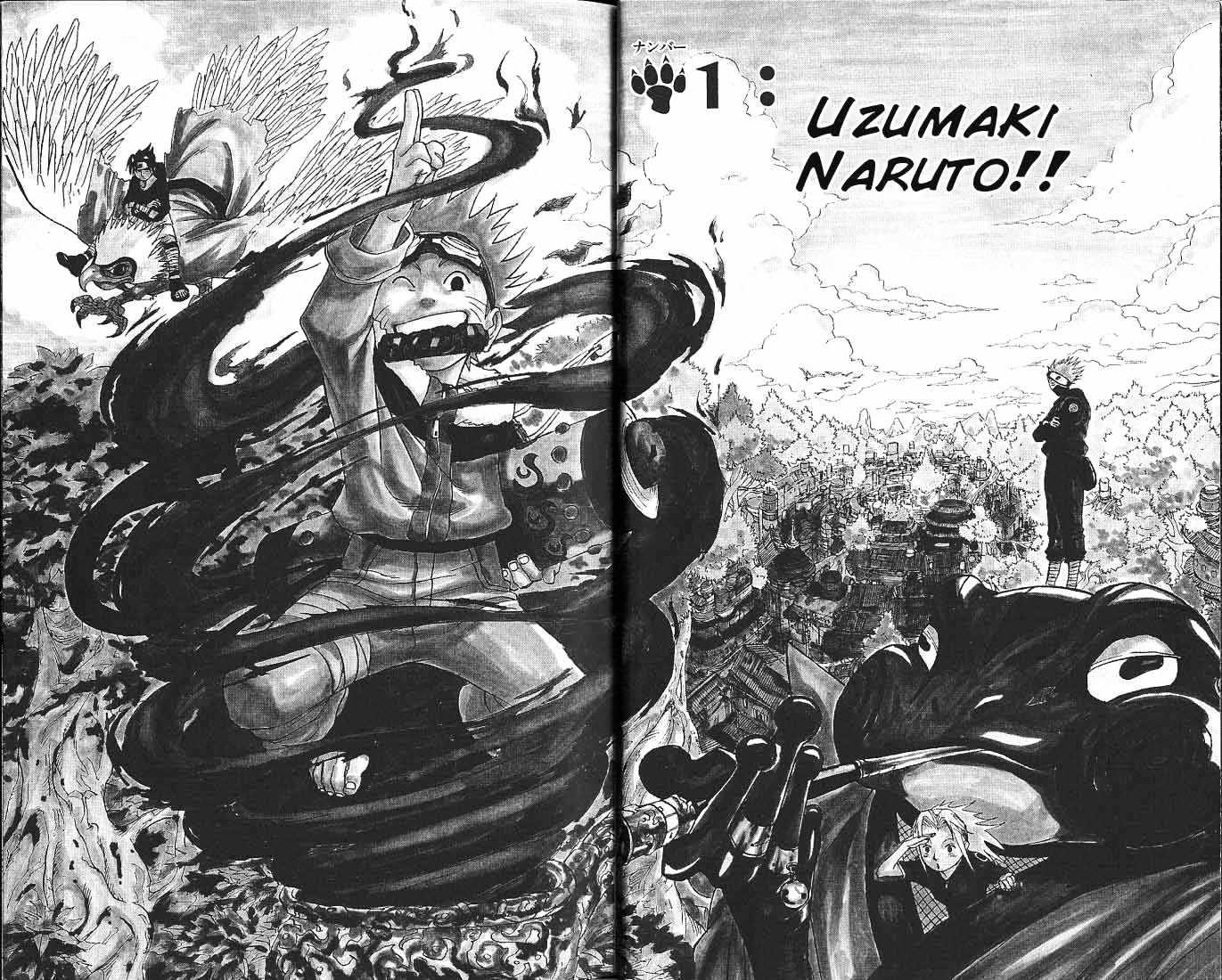 Naruto chapter 1 page 2