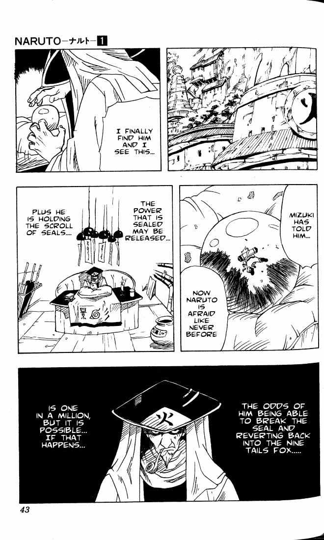 Naruto chapter 1 page 37