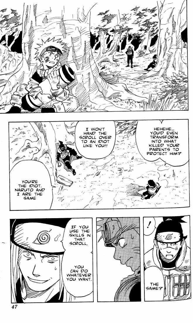 Naruto chapter 1 page 41