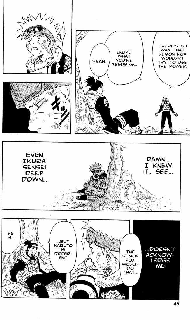Naruto chapter 1 page 42