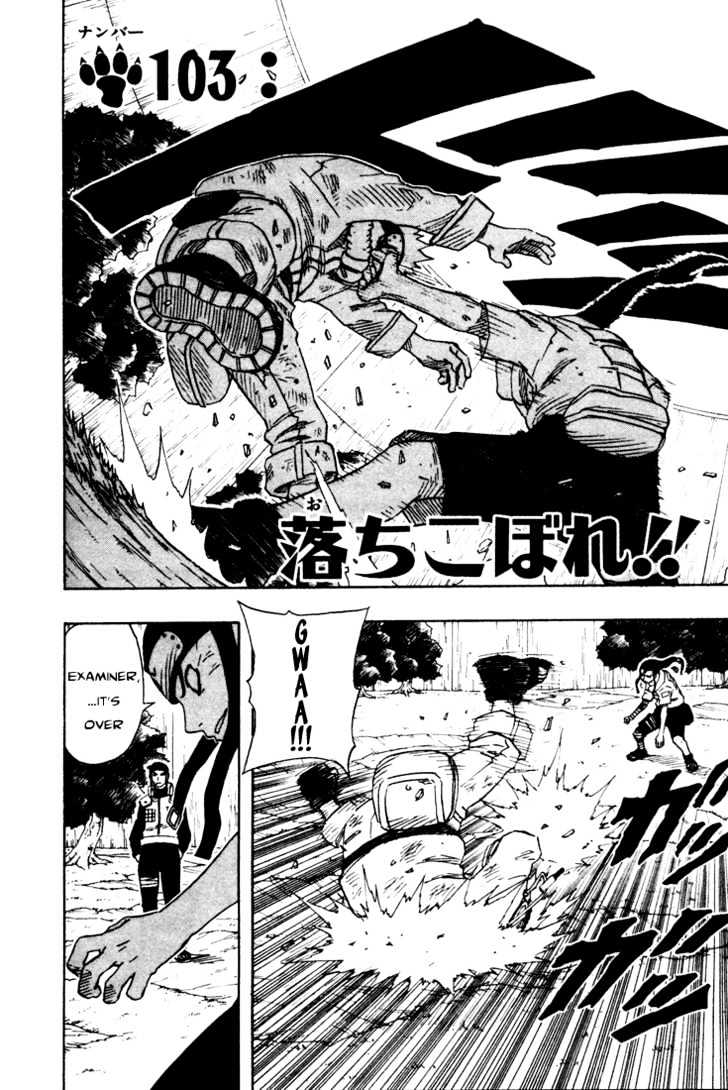 Naruto chapter 103 page 3