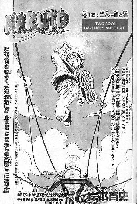 Naruto chapter 132 page 1
