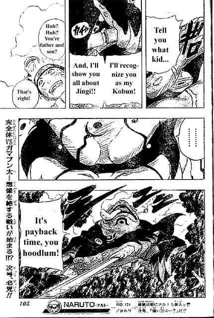 Naruto chapter 134 page 16