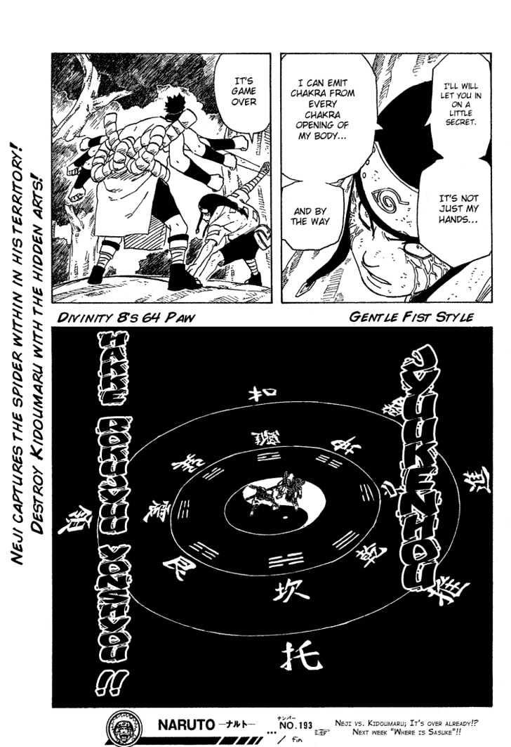 Naruto chapter 193 page 19