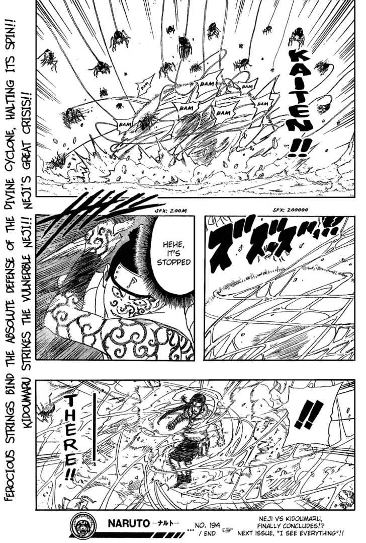 Naruto chapter 194 page 19