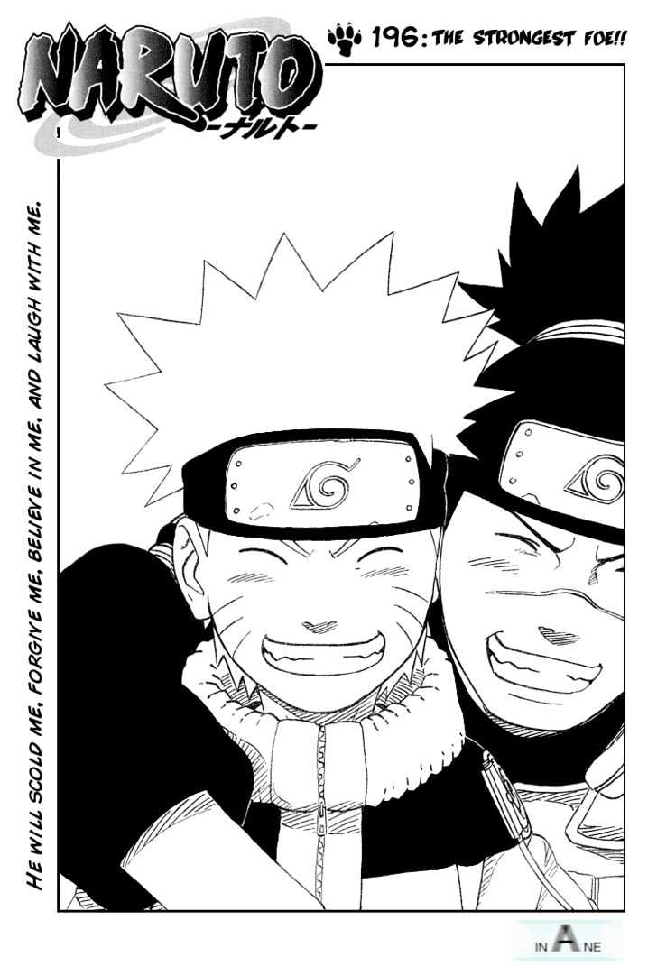 Naruto chapter 196 page 1