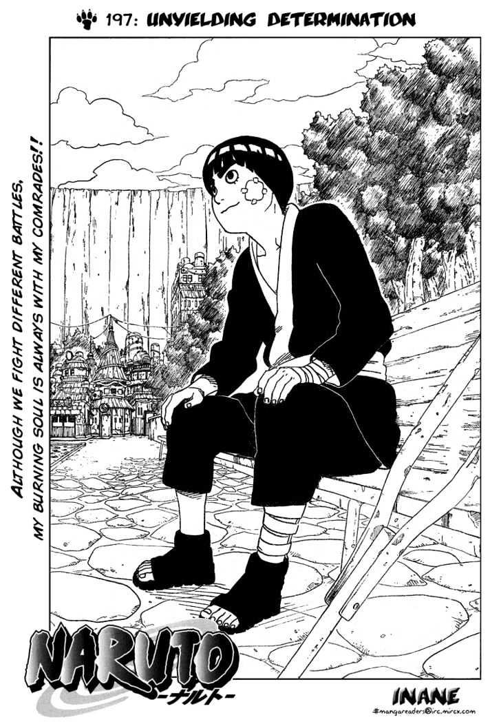 Naruto chapter 197 page 1