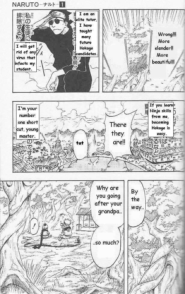 Naruto chapter 2 page 10
