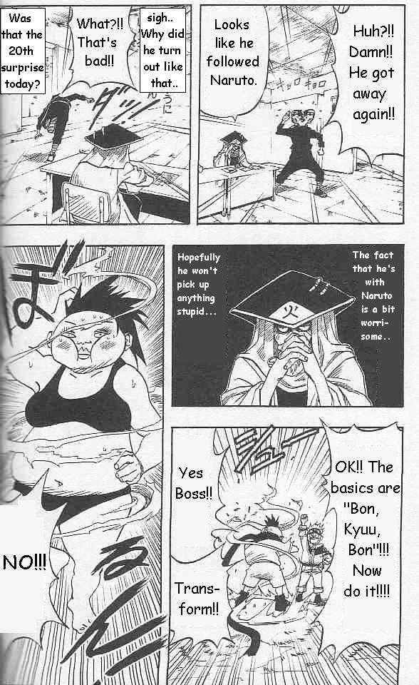Naruto chapter 2 page 9