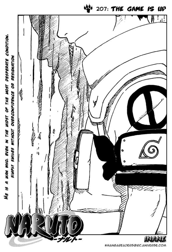 Naruto chapter 207 page 1