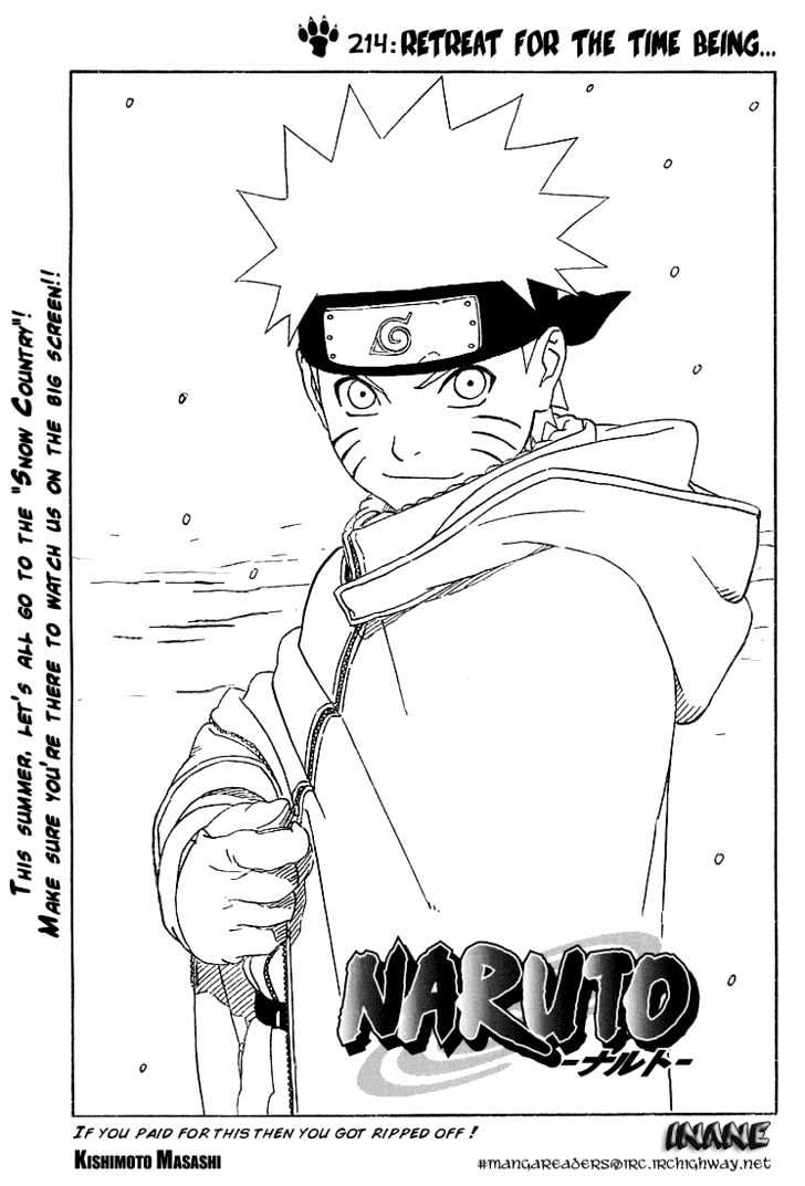 Naruto chapter 214 page 2