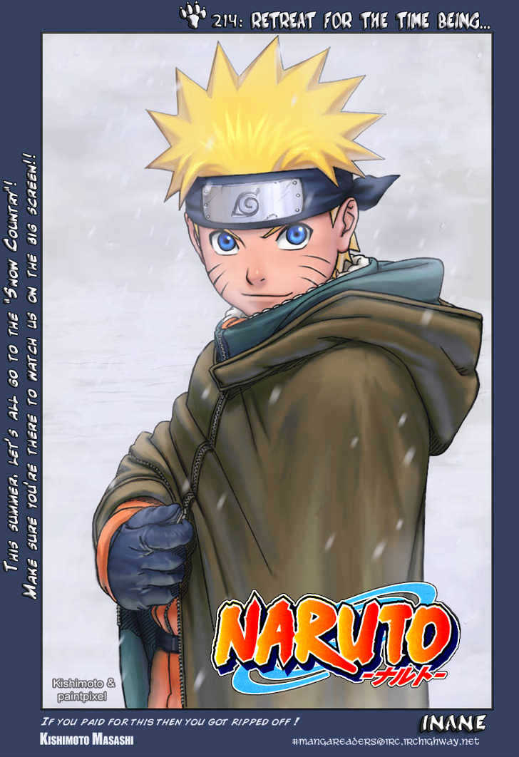Naruto chapter 214 page 3