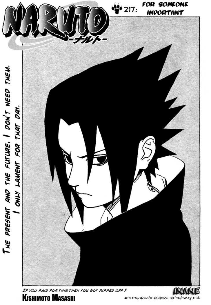 Naruto chapter 217 page 8